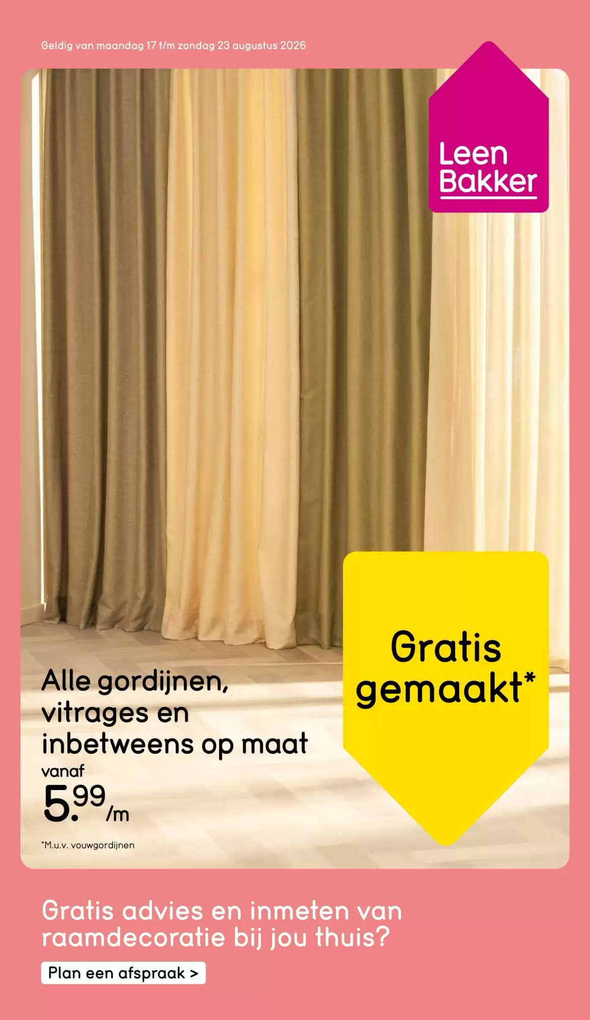 Leen Bakker Folder Week 34 – 17.08.2026 – 23.08.2026