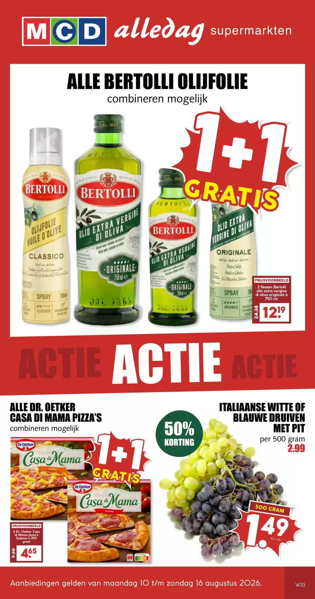 MCD Supermarkt Folder Week 33 – 10.08.2026 – 16.08.2026