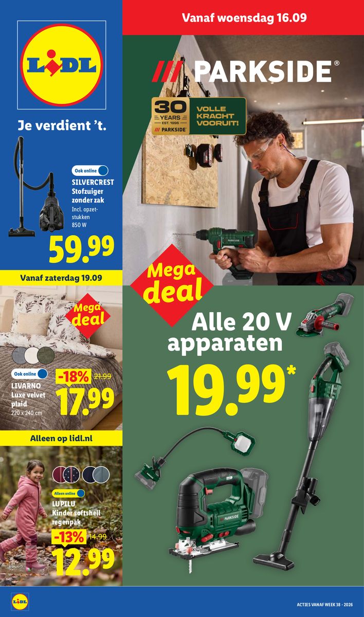 Lidl Folder Week 38 – 16.09.2026 – 20.09.2026