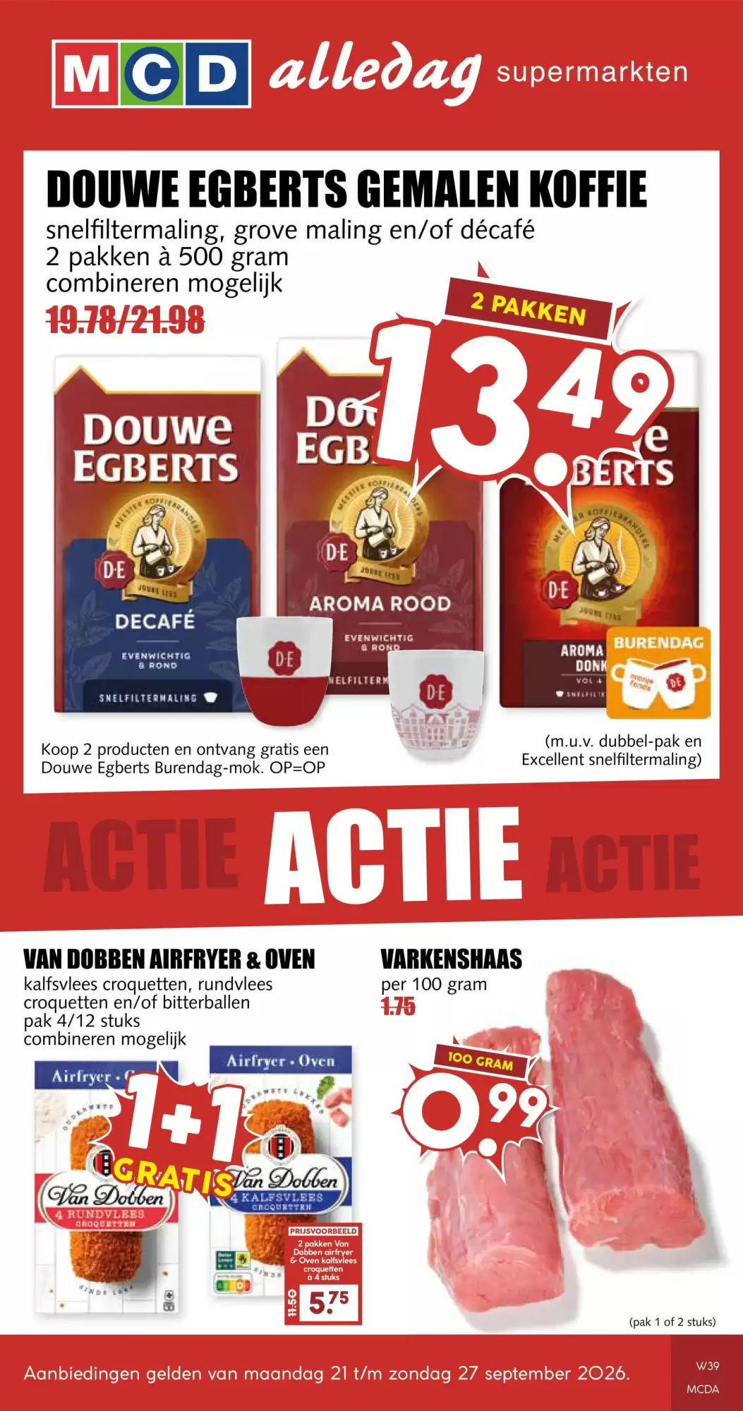 MCD Supermarkt Folder Week 39 – 21.09.2026 – 27.09.2026