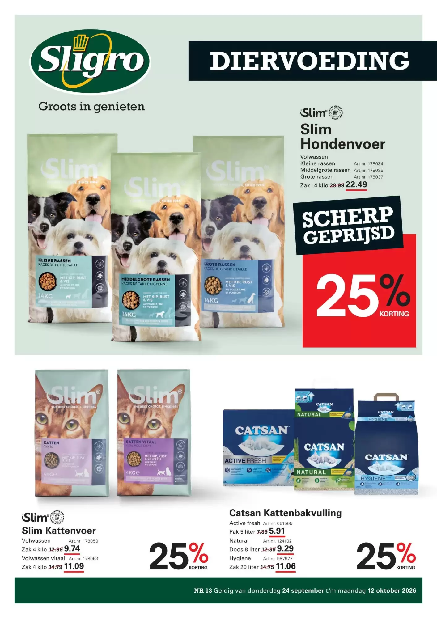 Sligro Folder Week 39 – 24.09.2026 – 12.10.2026