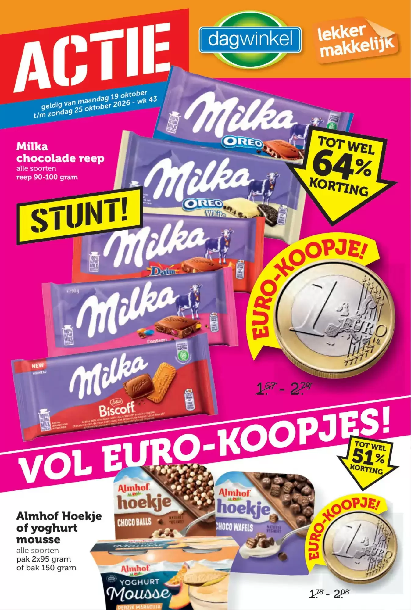 Dagwinkel Folder Week 43 – 19.10.2026 – 25.10.2026