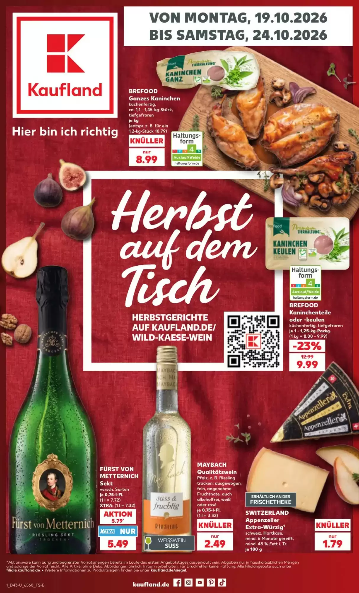 Kaufland Folder Week 43 – 19.10.2026 – 24.10.2026