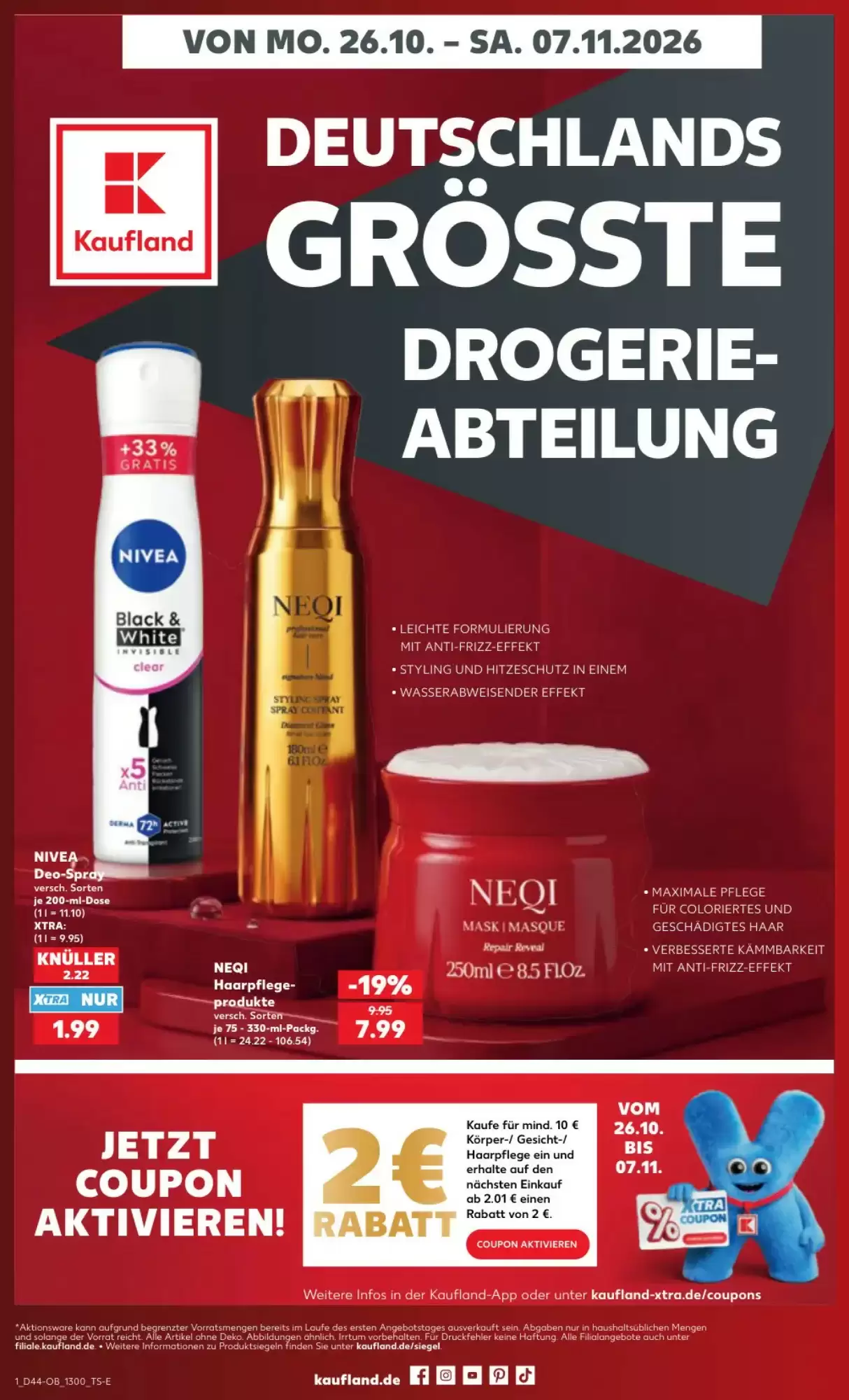 Kaufland Folder Week 44 – 26.10.2026 – 07.11.2026