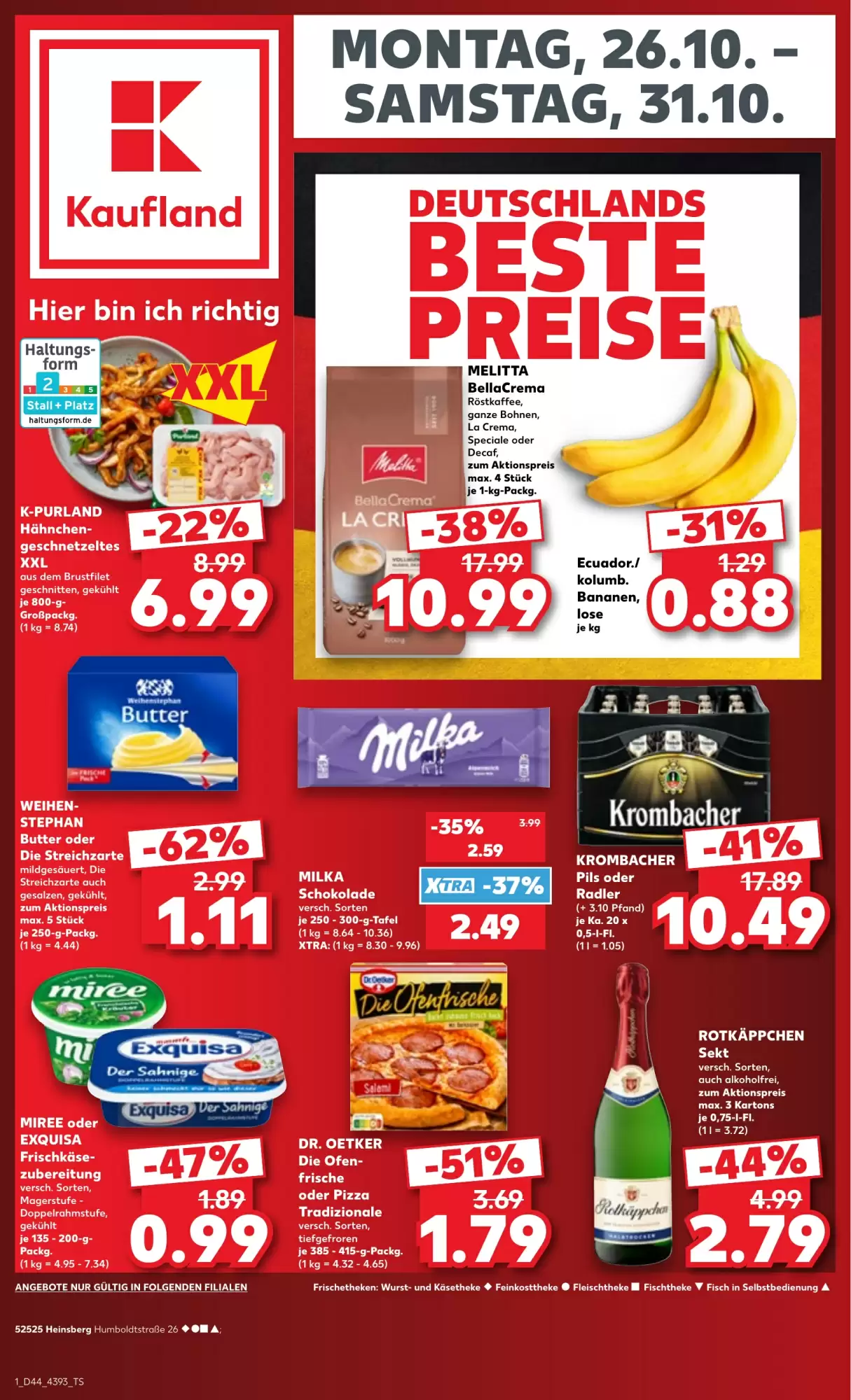 Kaufland Folder Week 44 – 26.10.2026 – 31.10.2026