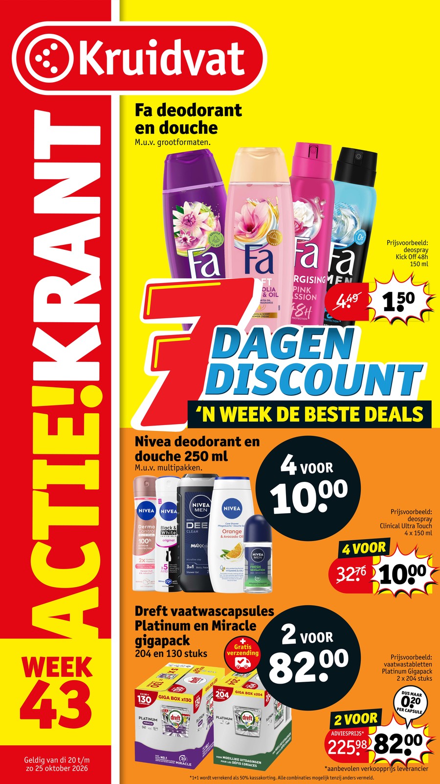 Kruidvat Folder Week 43 – 20.10.2026 – 25.10.2026