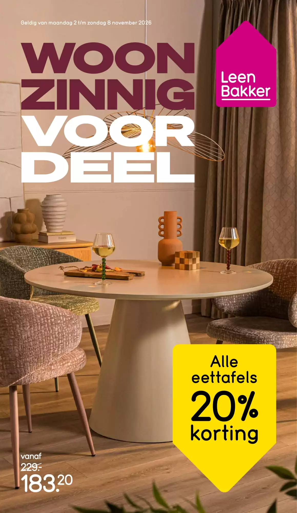 Leen Bakker Folder Week 45 – 02.11.2026 – 08.11.2026