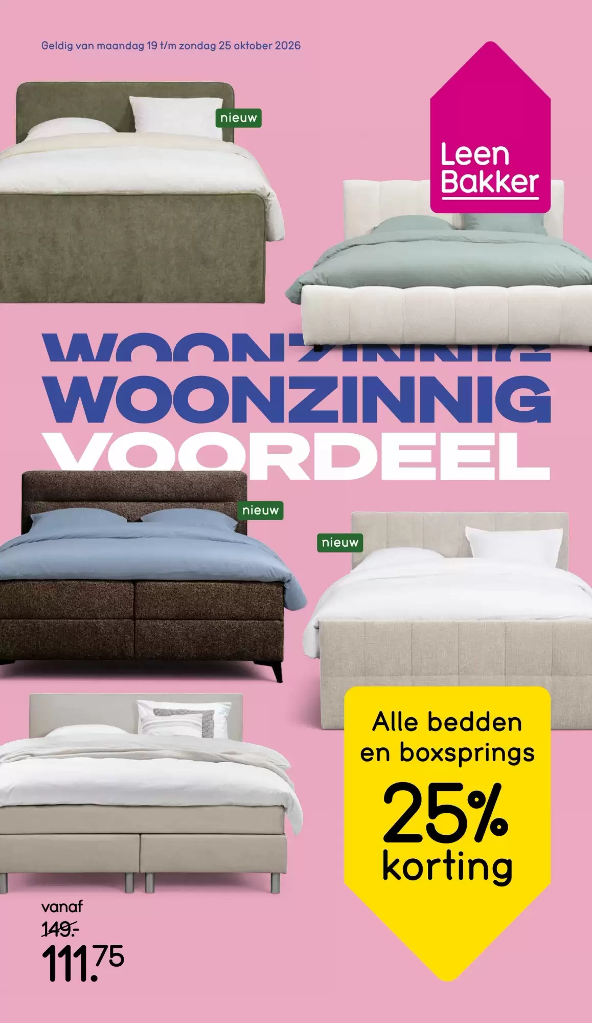 Leen Bakker Folder Week 43 – 19.10.2026 – 25.10.2026