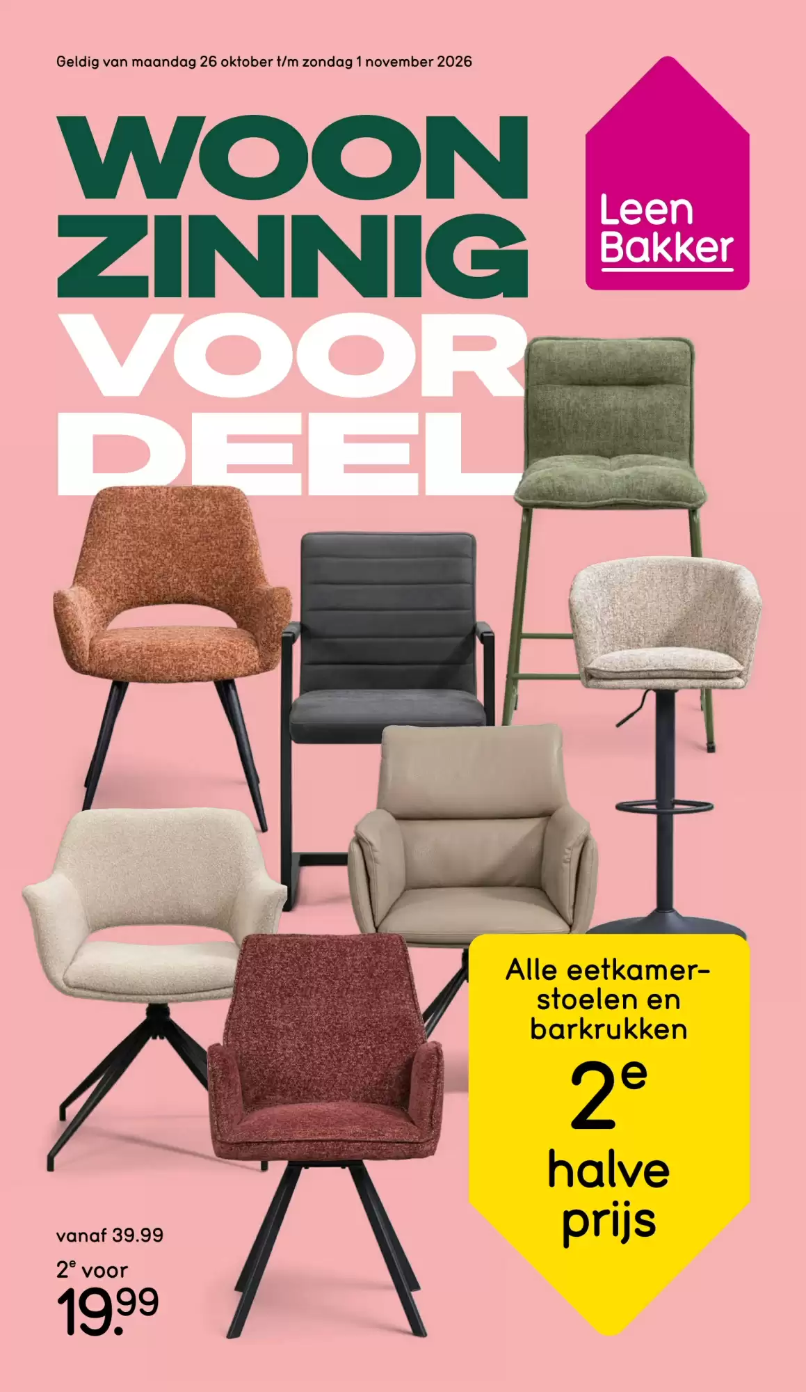 Leen Bakker Folder Week 44 – 26.10.2026 – 01.11.2026