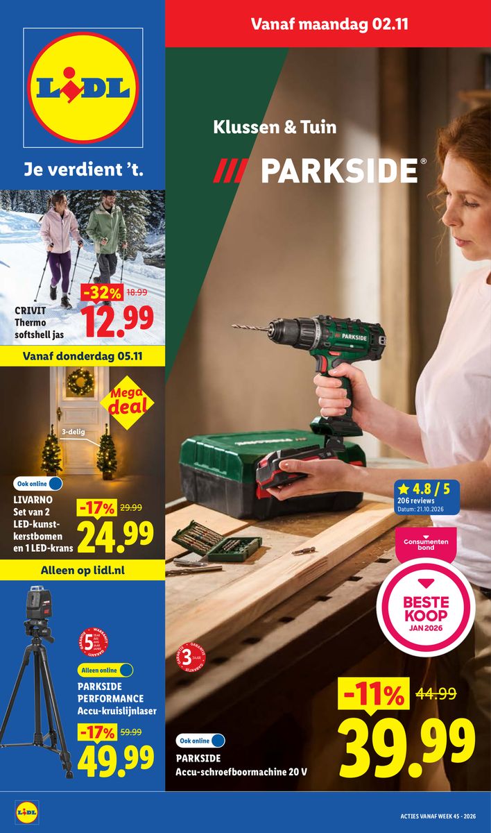 Lidl Folder Week 45 – 04.11.2026 – 08.11.2026