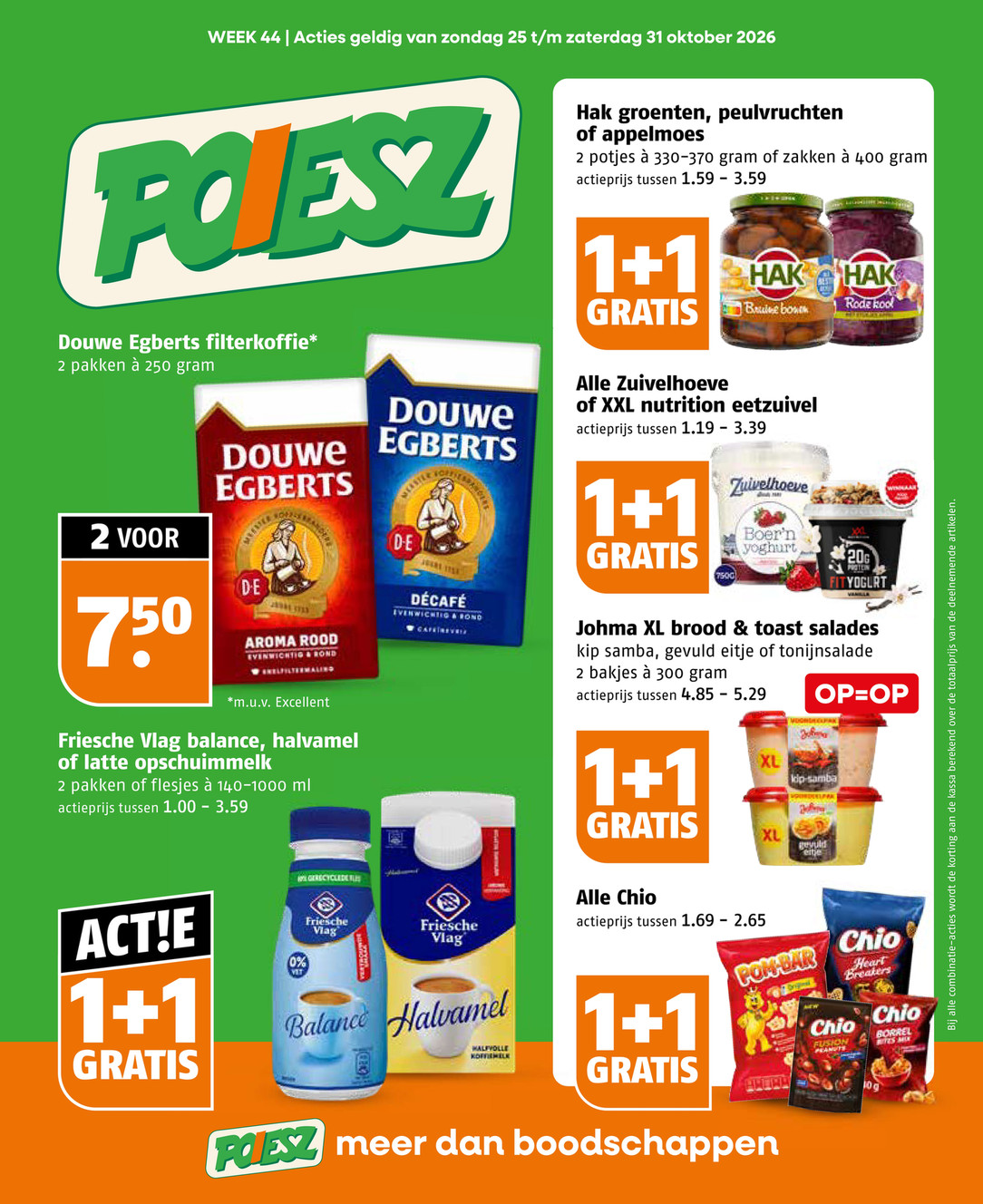 Poiesz Folder Week 43 – 25.10.2026 – 31.10.2026