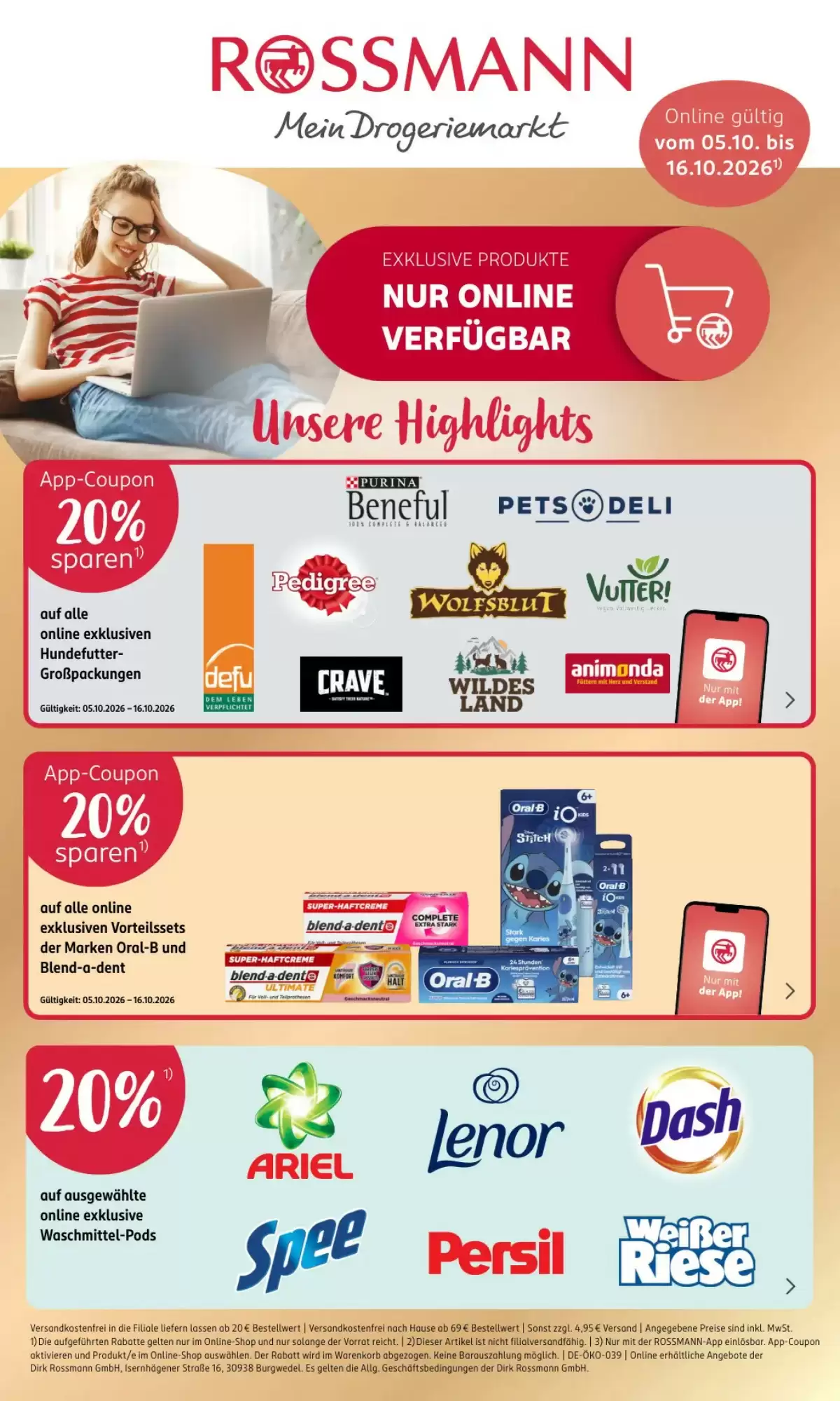 Rossmann Folder Week 41 – 05.10.2026 – 16.10.2026
