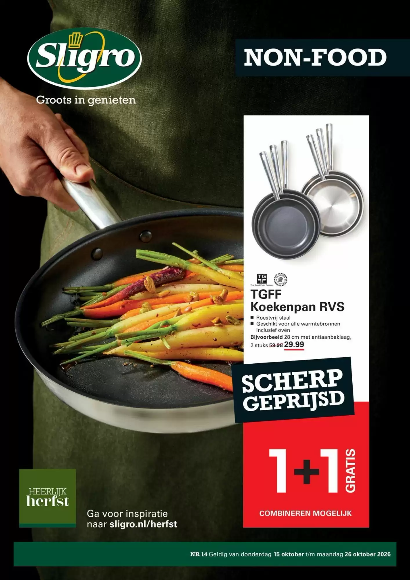 Sligro Folder Week 42 – 15.10.2026 – 26.10.2026